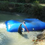 Inflatable Water Dam