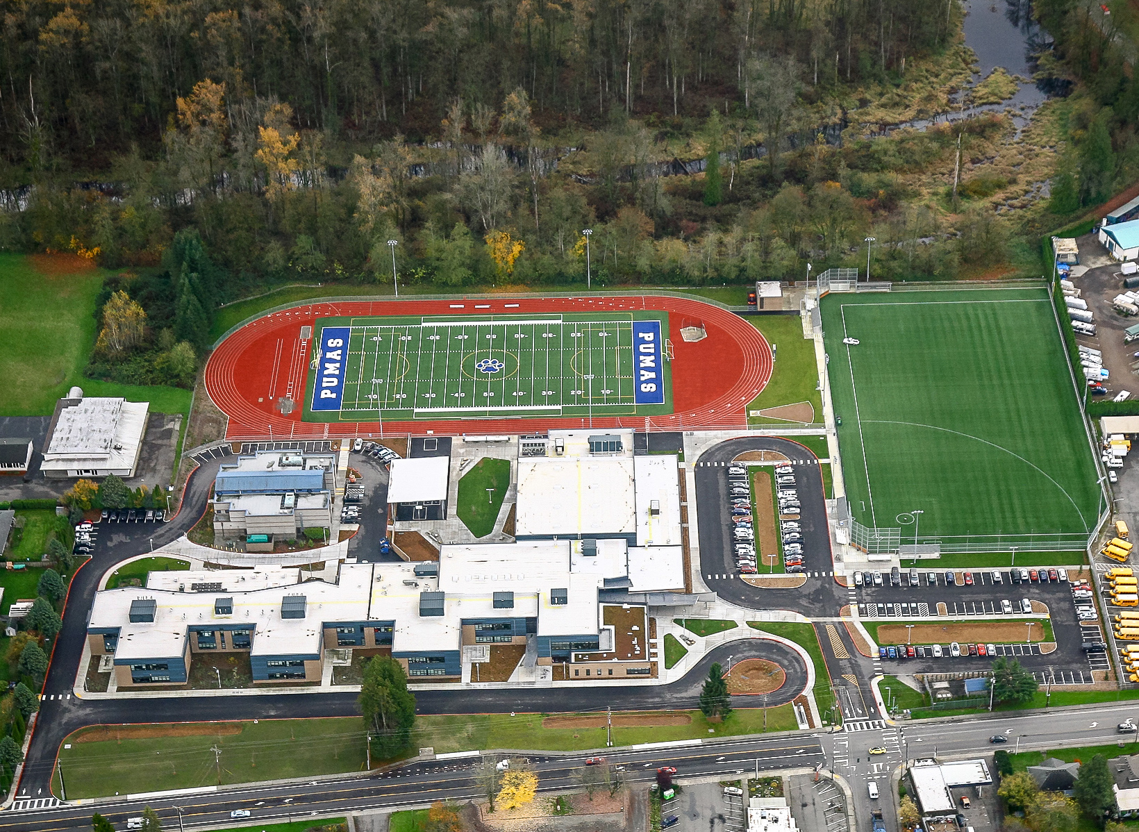 Park Place Middle School Aerial Cropped